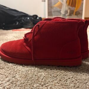 UGG mVibrant Red Boots